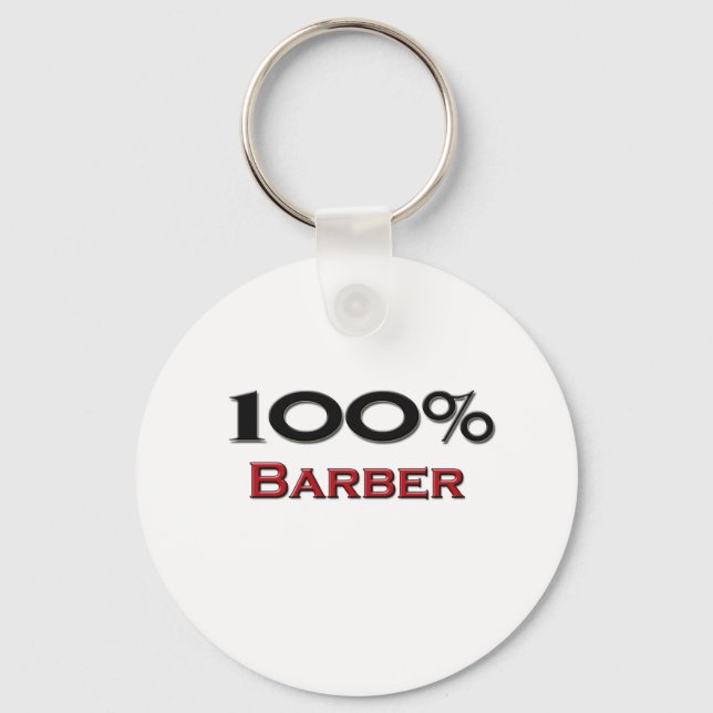 Llavero 100% Barber (Anverso)