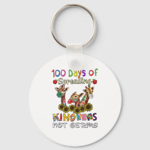 Llavero 100° Día de la Escuela 100 días de generosidad