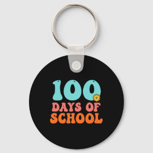 Llavero 100° Día De La Escuela 100 Días De Maestra Escolar