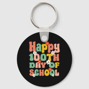 Llavero 100° Día De La Escuela 100 Días De Maestra Escolar