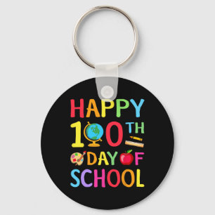 Llavero 100° Día De La Escuela 100 Días De Maestra Escolar