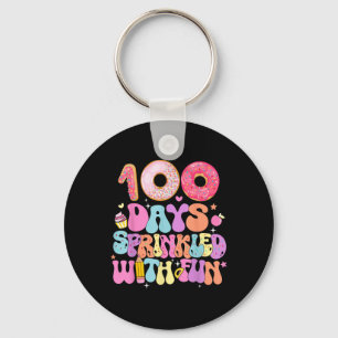 Llavero 100° Día De La Escuela 100 Días Derramados Con