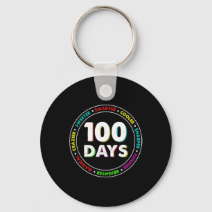 Llavero 100° Día De Regalo De Diseño Escolar Para Estudian