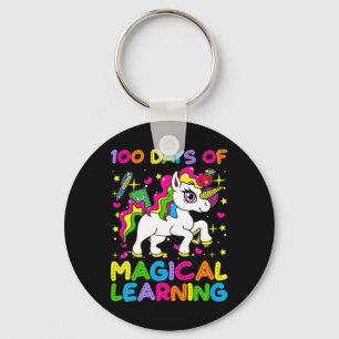 Llavero 100 días de aprendizaje mágico 100 días de escuela