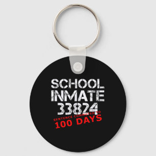 Llavero 100 Días De Camisa Escolar Para Estudiantes 100º D