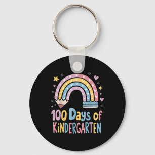 Llavero 100 días de Chicas de camisas infantiles