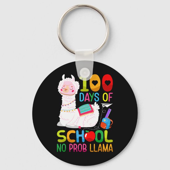 Llavero 100 días de Chicas de unicornio (Anverso)