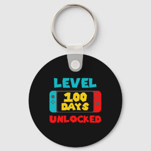 Llavero 100 días de colegio desbloqueados videojugador de 