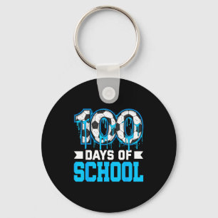 Llavero 100 Días De Colegio Fútbol Goteo 100º Día De Coleg