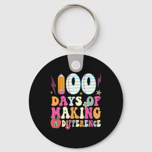 Llavero 100 días de diferencia 100 días de colegio