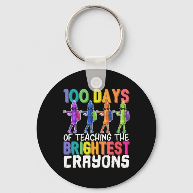 Llavero 100 días de enseñanza de la floración de los ciray (Anverso)