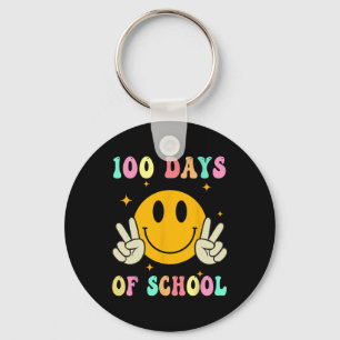 Llavero 100 Días De Enseñanza Escolar Niños 100 Días De Co