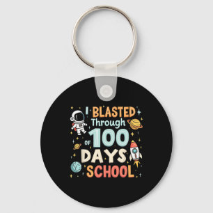 Llavero 100 días de escuela 100 días de astronauta espacia