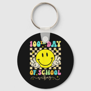 Llavero 100 días de escuela, 100 días de sonrisa