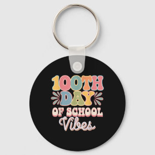 Llavero 100 días de escuela, 100 días de sonrisa