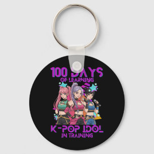 Llavero 100 Días De Escuela K Pop 100 Días Más Fuertes Niñ