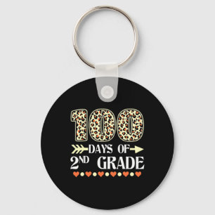 Llavero 100 Días De Escuela Leopa