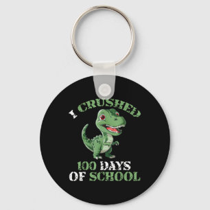 Llavero 100 Días De Escuela Tyrannosaurus 100º Día De