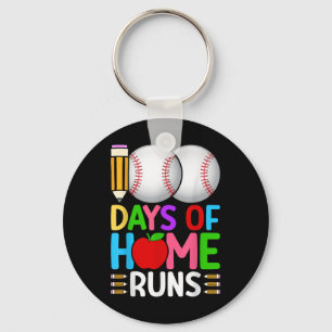 Llavero 100 Días De Hogar, Béisbol, 100 Días De
