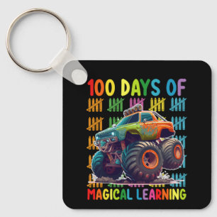 Llavero 100 Días De Magical Learning Monster Truck School