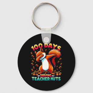Llavero 100 Días De Manejar A Mi Maestra Pañuelo De Nueces