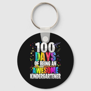 Llavero 100 días de ser un genial kindergartner 100