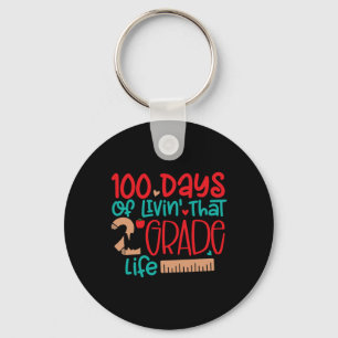 Llavero 100 días de vida en segundo grado 100 días