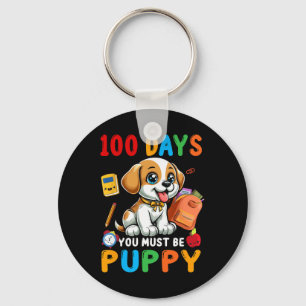 Llavero 100 días debes ser cachorro 100 días de escuela ga