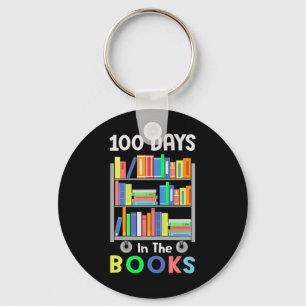 Llavero 100 Días En Los Libros Leyendo Bibliotecario Maest