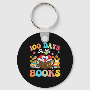 Llavero 100 Días En Los Libros Leyendo Maestros 100 Días D