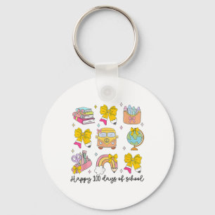 Llavero 100 Días Escolares Bruh Profesores Niños Niños