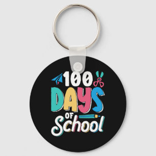 Llavero 100 Días Escolares De Alumnos Cl