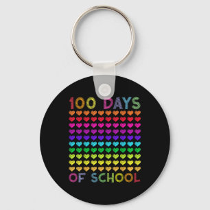 Llavero 100 Días Escolares Y Todavía Me Encantan Los Coraz