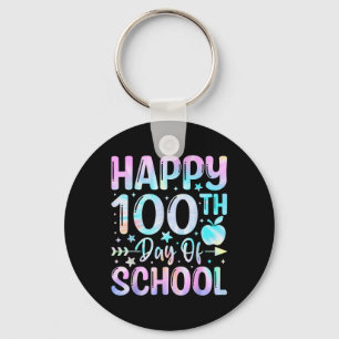 Llavero 100 días felices del Día del Arco Escolar 100 días