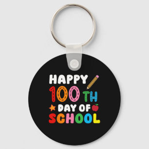 Llavero 100 Días Felices Del Profesor De Lápiz Estudiantil