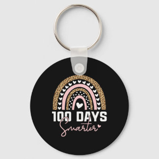 Llavero 100 Días Más Inteligente Feliz 100º Día De La Escu