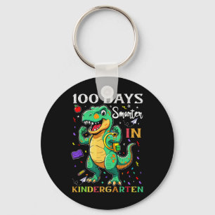 Llavero 100 Días Más Inteligentes En Niños De Kindergarten