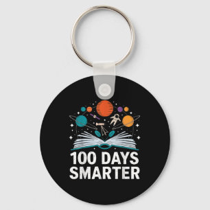 Llavero 100 días más inteligentes espacio astronauta 100 d