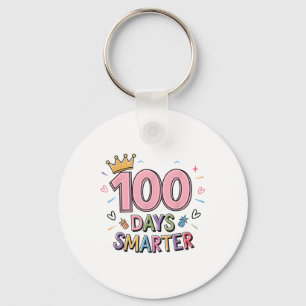 Llavero 100 días más inteligentes para los niños pequeños