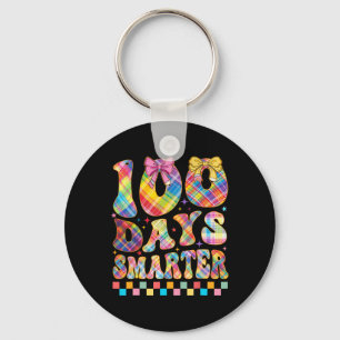 Llavero 100 días más inteligentes y felices 100 días de cl