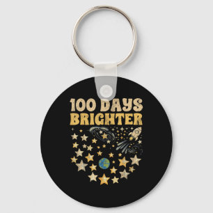 Llavero 100 días niños más brillantes 100 días de estrella