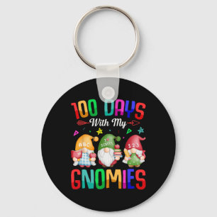 Llavero 100 Días Sma Día De Enseñanza Gnome Estudiantes