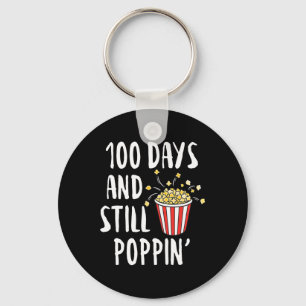 Llavero 100 días y todavía poppin Popcorn niños 100 días