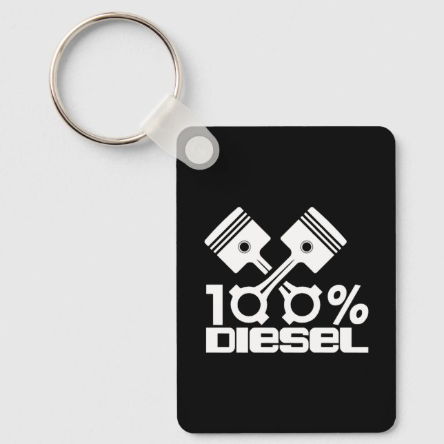 Llavero 100 Diesel I Diesélico I Camión (Anverso)