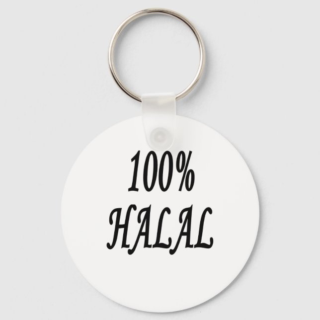 LLAVERO 100% HALAL (Anverso)