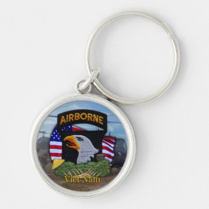 Llavero 101ª división aérea vietnam veterans Keychain