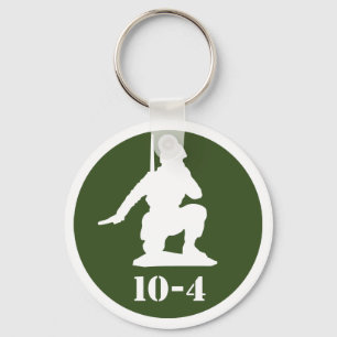 Llavero 10-4 Keychain