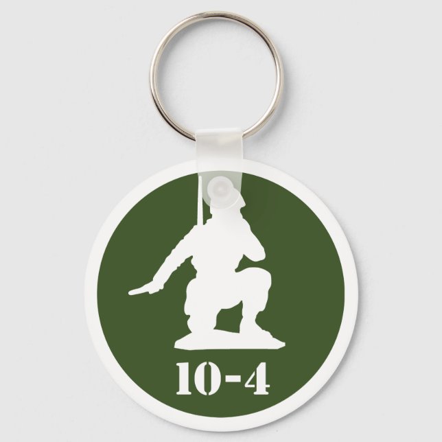 Llavero 10-4 Keychain (Anverso)