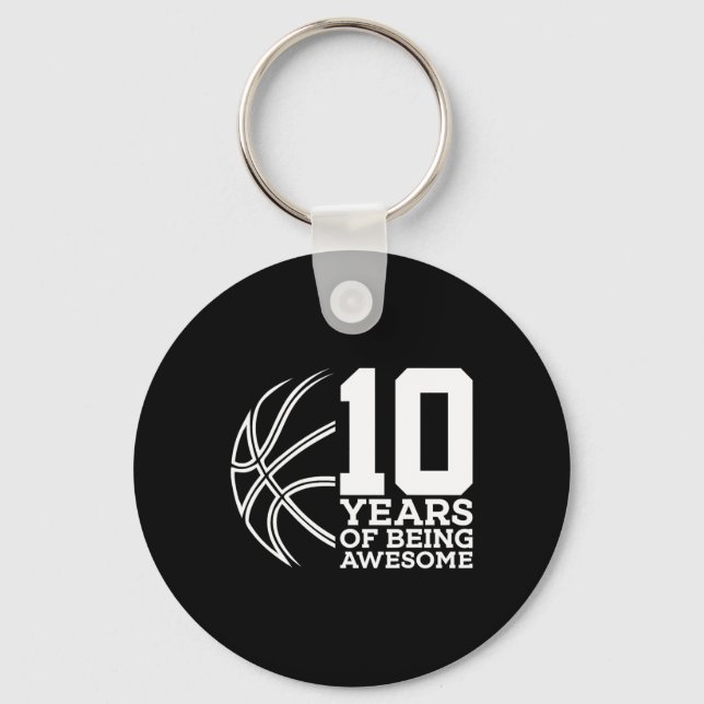LLAVERO 10 AÑOS DE HABER SIDO INCREÍBLES BALONCESTO CUMPLE (Anverso)