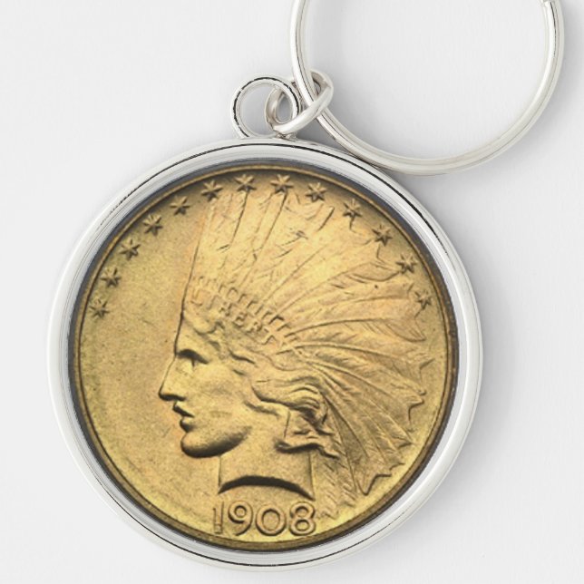 LLAVERO $10 PEDAZOS DEL ORO (Frente)